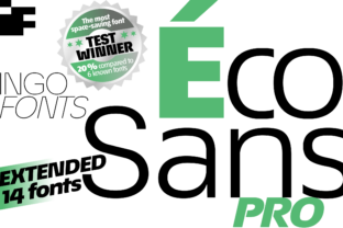 Éco Sans Pro Extended: A Bold Web Typeface Review